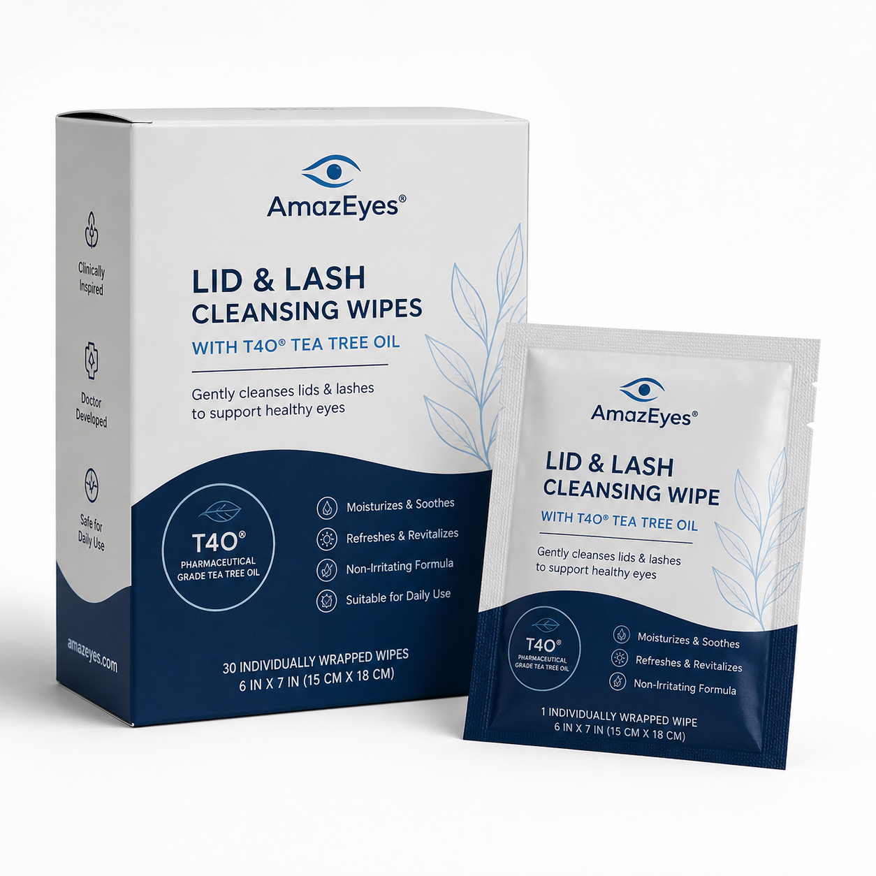 Lid & Lash Cleansing Wipes