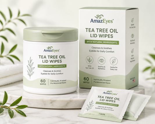 Tea Tree Oil Lid Wipes